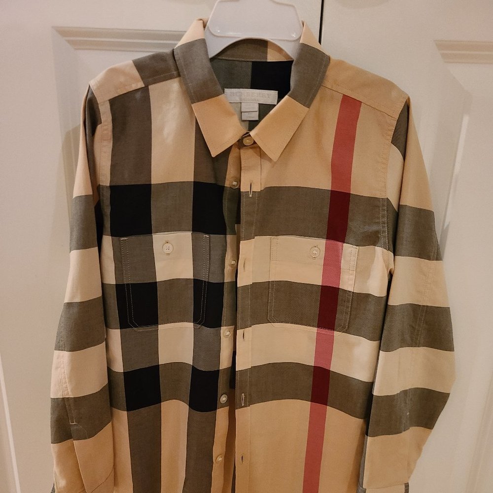 Burberry Boys long sleeve shirt